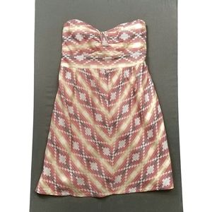 Roxy Strapless Sweetheart Neckline Sundress